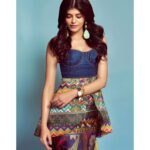 Sanjana Sanghi Instagram - An eternal love affair with denim x @falgunishanepeacockindia x @louboutinworld x @who_wore_what_when 🤍