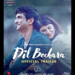 Sanjana Sanghi Instagram – Here’s presenting to you, our labour of love. 

The #DilBecharaTrailer is out NOW. 

He was the one who healed her, and took away her pain by celebrating each and every little moment that mattered.

We miss you so much, Sushant. Thank you, for all your love, the memories, the laughter and films. 
 
#SushantSinghRajput @castingchhabra #SaifAliKhan @arrahman @shashankkhaitan @swastikamukherjee13 @sahilvaid24 @saswatachatterjeeofficial @suprotimsengupta @amitabhbhattacharyaofficial @foxstarhindi @disneyplushotstarvip @sonymusicindia @mukeshchhabracc