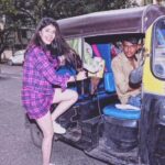 Sanjana Sanghi Instagram - Didn’t think I’d get a chance to miss running around in the Bay, getting caught hopping in & out of rickshaws. #AllThatWeTookForGranted #COVIDBlues _____________ Thank you for this cute edit! 📸 : @ak_paps 👗: @sanjanabatra Mumbai, Maharashtra