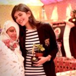 Sanjana Sanghi Instagram - “A woman, is the full circle. And within her, lies the power to create, nurture, and transform. “ Today, I felt a surge of pride. The place where 6 years ago, my tryst with realising power and magic of collective action began, we all converged right there, to celebrate equality, diversity and courage. You’re all an inspiration. Grateful, that weeks of work and effort that went into making today happen, was nothing short of what we dreamt of. Celebrating Women’s Day, everyday - Chasing hopes & dreams. ♥️ @aarohan_ngo x @atijeevan x @unwomen #InternationalWomensDay #GenderEquality . . | 📸: @reflectioncatchers Outfit by : @poloralphlauren | Aarohan