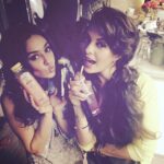 Shibani Dandekar Instagram - Juice time with this crazy girl @jacquelinejf2 photo credits to the fabulous @shaanmu how I love them both ❤️ @rawpressery BEST JUICE EVER