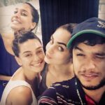 Shibani Dandekar Instagram - And that's a wrap! Shooting with this mad bunch! @gabriellademetriades @lisahaydon @taras84 ❤️ #keepmoving #stepathloncalendar2015