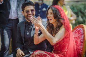 Shibani Dandekar Instagram - Hey there husband! ❤️ 
@faroutakhtar 

My DREAM wedding dress by  @jade_bymk designed by @monicashah1207 X @shaleenanathani ( love you guys this dress is everything!!!!!)
Styled by my girl @shaleenanathani 

Assisted by @kajalpatil_04 
Earrings @goenkaindia @amigoscommunications 

Makeup by @inherchair 
Hair by @reenaduttahairstylist 
Assisted by @azima_toppo 

photos @sam_and_ekta ❤️
decor by @altair_decor 
wedding by @shaadisquad