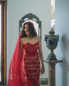 Shibani Dandekar Instagram - Mr & Mrs 💃🏾❤️ 

My DREAM wedding dress by  @jade_bymk designed by @shaleenanathani X @monicashah1207 ( love you guys this dress is everything!!!!!)
Styled by my girl @shaleenanathani 

Assisted by @kajalpatil_04 
Earrings @goenkaindia @amigoscommunications 

Makeup by @inherchair 
Hair by @reenaduttahairstylist 
Assisted by @azima_toppo 

photos @sam_and_ekta ❤️
decor by @altair_decor 
wedding by @shaadisquad