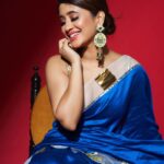Shivangi Joshi Instagram - 🦋 Saree: @gulabobyabusandeep Styled by @stylingbyvictor @sohail__mughal___ Assisted by @ebthestylecoach Accessories @aulerthofficial Clicked by @kvinayak11 Studio @maximusstudiomumbai