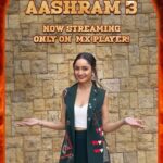 Tridha Choudhury Instagram - Stop scrolling … go watch Aashram 3 right now on @mxplayer ⭐️ @prakashjproductions ⭐️ #aashram #aashram3 #newseries #japnaam #bingewatch
