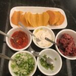 Upasana Kamineni Instagram - Sat eve healthy snack 👍🏻home made tacos. Share some healthy veggie snack recipes with me - I hv major hunger pangs between 4-6pm. #healthyeating