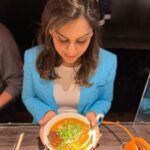 Upasana Kamineni Instagram - My Ramen Experience = Ultimate Umami - “essence of deliciousness” 🍜 Discovered around - 1950 this is truly Japanese Soul Food. There are over 50k restaurants in Japan - only serving ramen. Find ur own hole in the wall 🇯🇵 & slurp away. @ramenadventures
