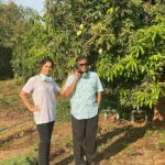 Upasana Kamineni Instagram - Gobar Girl with Dad - the Modern Day Farmer. 😛🥰❤️ Learning organic farming, composting, how to reduce/re use food waste & the beauty of adapting sustainable lifestyle. 🌏🌾