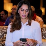 Upasana Kamineni Instagram - Why would they ask a person who doesn’t know how to play chess to come to #vishwanathananand ‘s book launch ? my mind started wandering, I started getting restless, bored & reached out for my PHONE ! Little did I know that this was my aunt @drsangitareddy master plan. She wanted to teach me a life lesson. By the end I realised that : rich or poor is defined by discipline & how u use ur brain - not by the wealth u possess. And for this- U need to get control over ur mind ! I was surrounded by extremely disciplined people the commissioner of police - Anjani Kumar Garu , Jayesh Ranjan Garu all extremely disciplined people around me. An amazing learning experience for me. I could have put up a sweet message. But I really wanted to share this life lesson. Keeping it real. I spoke from my heart !
