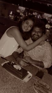 Varshini Sounderajan Instagram - And the celebrations continues…
Dear #aadhi I wish you a very happy bday❤️
I always want you to stay in my life forever n ever. 
My most fav person, my 3am friend, my support system.
 
“Writer aadhi Nuvu Naku right ra aadhi❤️”