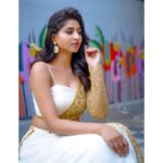 Varshini Sounderajan Instagram - Wearing @firoz_design_studio Earrings @houseofqc PC @v_capturesphotography Hair @fairies_and_brides
