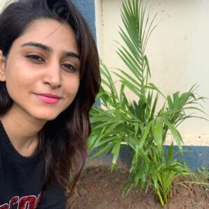 Varshini Sounderajan Instagram - Greentreechallange from @anchorravi_offl I am nominating @actormaddy @rashmigautam n plz continue the Chain. Great initiative sir @MPsantoshtrs garu