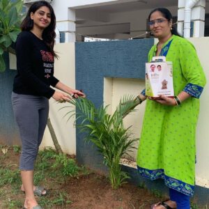 Varshini Sounderajan Instagram - Greentreechallange from @anchorravi_offl 
I am nominating @actormaddy @rashmigautam n plz continue the Chain. Great initiative sir @MPsantoshtrs garu