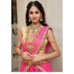 Varshini Sounderajan Instagram - Manepally Jewellers Akshaya Tritiya Collection Launch Costume @bhargaviamirineni Makeup n hair @naazbridalmakeovers