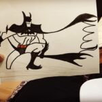 Varun Tej Instagram - Morning sketch! Trying to pass time!.. #batmanfanforever