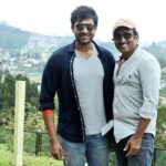 Varun Tej Instagram - Wishing my director Mister @SreenuVaitla Garu a very Happy Birthday!..Great health and happiness! #ooty#shoot#mister#director #birthdayonset🎈 Ooty