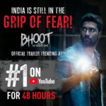 Vicky Kaushal Instagram - Trending at #1 for 48 hours straight! #BhootTrailer #LinkInBio #21stFeb