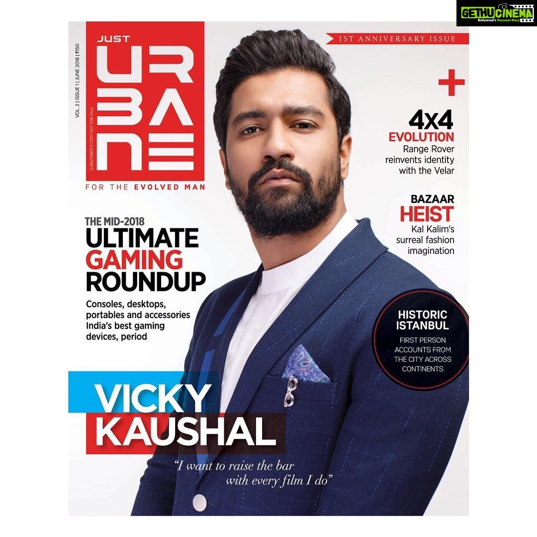 Vicky Kaushal Instagram - On the cover of their first anniversary issue ...