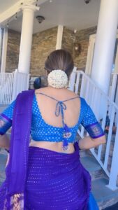 Anasuya Bharadwaj Instagram - 🦚
@gaurinaidu 💙
@bcos_its_silver 💜