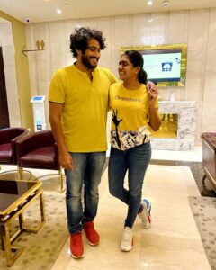Antony Varghese Instagram - Twinning buddies... #ajagajantharammovie