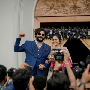 Antony Varghese Instagram - Just married @anishamma_kurseyy  Outfit : @zafirandshadab