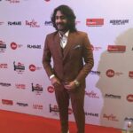Antony Varghese Instagram - A dream come true !! Last night got my #blacklady😍 Receiving #Filmfareaward for the best debut actor (south) for #Angamalydiaries was such a proud moment for me & the whole team. Thank you all for ur great support. ❤ My dream has turned in to a reality. Yesterday was the one of the best days of 2018. A big thanks to my stylist @soorajskofficial for the new look & the dapper bespoke suit. 🤩 Thank you so much @lijo_lebowski @chembanvinod and @actor_vijaybabu for this. Thank God and all my dear viewers. #positivevibes ✌🏻 Novotel Hyderabad Convention Centre