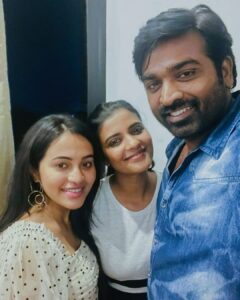 Bhavani Sre Instagram - Two people that I thoroughly adore !🥰🥰
@aishwaryarajessh and @actorvijaysethupathi Sir