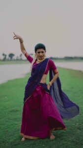 Harija Instagram - Nama ooru jolyo Gymkhana❤️ Video - @weddingtales_prabu Costume -@nethiri_couture Mua - @abi_makeup_artist #jolyogymkana #dance