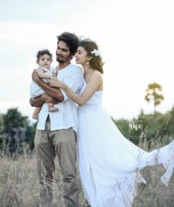 Harija Instagram - Our love was born 
Outside the walls, 
In the WIND
In the NIGHT
In the EARTH 
A SMILE
A HUG
A KISS
As simple as it is , as Noble as - ADEENA 
Featuring - @harijaofficial @amar_theinfinity_e

Photography & Styling by -@the_girl_with_the_cam_
.
Visuals & Edit - @khiranramesh
.
Costume Partner - @anveshanaclothing
.
MUAH - @sindhuja_srinivasann
.
Decor partner - @prakriti_events
