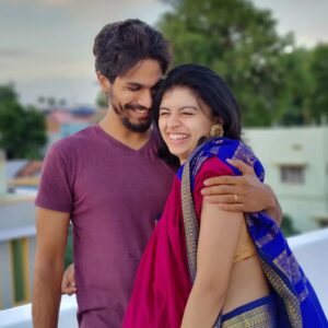 Harija Instagram - Life is unpredictable and that's y it is interesting.... and you @amar_theinfinity_e  are being this charming sweetheart 🤪 Just kidding... Can't you see I'm kinda turning into a poet when I share something about you😘 ... This morning when I just went thru ma gallery found these pictures.... And yes ma day is starting good.... 

Love u 

Pc - @harishr8997 

#love