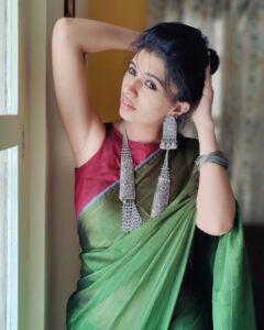 Harija Instagram - Living my dreams

Pc - @charukesh_m 

#green #saree