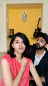 Harija Instagram - Listen to me now... Samanthame ilama pinadi oru creature🧟‍♀️ @charukesh_m @amar_theinfinity_e #trend #listentome