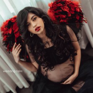 Harija Instagram - This is one of my childhood fantasies.... vampires, werewolf and witches❤️ aren't they cool... To have their powers and do good for people..... Evil is not bad until the powers r been used fr bad purposes😘wanted my bump shoot to be special .. so I recreated this ❤️

Thank u for my lovable team 

Costume - @shyn_fascino @fascinodresses_by_shyn 
Photography - @weddingtales_prabu 
Mua- @shiny_mua 

#bump #photoshoot
