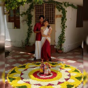 Harija Instagram - Happy onam 2020 .... This picture is from 2019 onam❤️

@amar_theinfinity_e 

#love #onam #2020 #