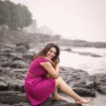 Isha Chawla Instagram – Stay in meditation at all times … only open your eyes to frown at the talks and then burst into laughter …. 
💜💖💜💖💜
Photo maker – @karteeksivagouni 
.
.
.
.
#beach #vibes #weekendplans #tollywood #eshachawla #pink #sagar #calm #storm #meditation #love #photography #photoshoot #gameoftones #gratitude #life #lifeisgood
