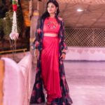 Kalpika Ganesh Instagram - Everyday of your life is a CELEBRATION ❤️ Wearing @stylusdesignerstudio MUH @makeupbykrishnaveni 📸 @bi_nikilator #wedding #celebration #candid Shilpa Kala Vekida, Hyderabad