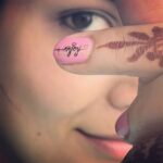 Kalpika Ganesh Instagram - And this beauty of nail art done by my darling @makeupbykrishnaveni @agratasalon Give yourself some LOVE and ENJOY ❤️ 📸 @sureshragutu #nailart #nailbar #agrata #love #enjoy