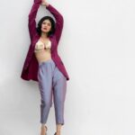 Kalpika Ganesh Instagram - When elegance matches with the bossiness!! Shop at @saja_official.in MUH @stylingbyavantisha Photography @karteeksivagouni #bysaja #fusionwear #bossy #hot #womensfashion #trending #fashion