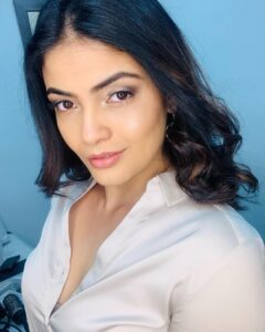 Kalpika Ganesh Instagram - @_anita_priya thanks for letting me slay and believing I would pull this look
Thanks for bringing all this together for me in a very short notice
Love you
MUH @makeupbykrishnaveni