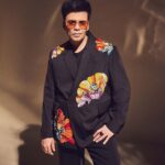 Karan Johar Instagram - Floral coral and more …. Styled by @ekalakhani in @goyalkanika 📷 @sheldon.santos