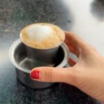 Mithila Palkar Instagram - Anyone who knows me, knows that I’m not a coffee person. But another thing that South India managed to do was make me like filter coffee. This is the first step of conversion, is it?! 😯 Chennai ,TamilNadu