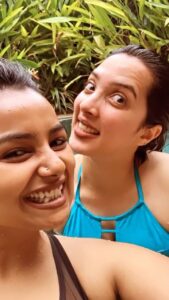 Mrudula Murali Instagram - An appreciation post to my every day face for being alive for another year• 
Long Live…We got loads of sh*t to do together 👻 
Happy Birthday my PJ😈