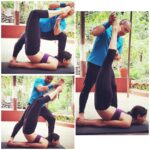 Nikita Dutta Instagram - And before this day ends, a shout-out to my wonderful trainer for keeping up with me these five years! Lots of gratitude! 😇🙏 #InternationalDayOfYoga