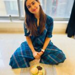Nikita Dutta Instagram - And on Day 8 I get my reward for fasting this #Navratri. 🥰 Halwa-poori-chana are a match made in heaven. Get to eat it twice a year but so worth the wait! 🤤 . #HappyAshtami 😇🙏