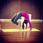 Nikita Dutta Instagram - My overexposed asana. Clicked before I could put my heels on the floor. #StillGettingThere #ChakraAsana #YogaVibes