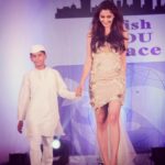 Nikita Dutta Instagram - And before going on the ramp this boy tells me "Didi please fast fast chalna" ! #SmallPleasuresOfLife #TheBoyGotSomeSwag #PeaceWalk