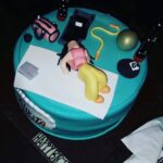 Nikita Dutta Instagram - So they tried to put everything on the cake to describe me calling it the "fitness cake". But... it's eating effect was the complete opposite! Must give it up for this idea! Thank you ❤️❤️