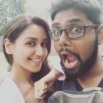 Nikita Dutta Instagram - Probably a life time of punishment would also not be enough for this crime you are committing by not being there this birthday. And now I shall be nice and wish you a kickass trip! #MissYouBum Janpath