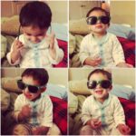 Nikita Dutta Instagram – Somebody just got some swag on #GoogleGlasses #babyshenanigans #CutestThingEver